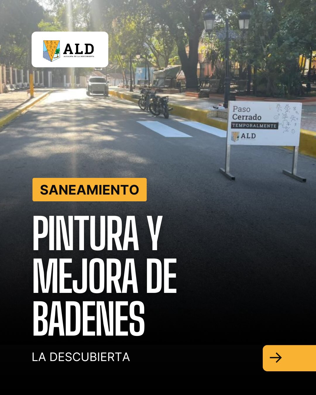 🌱 Seguimos mejorando, paso a paso la belleza de nuestro pueblo🌱