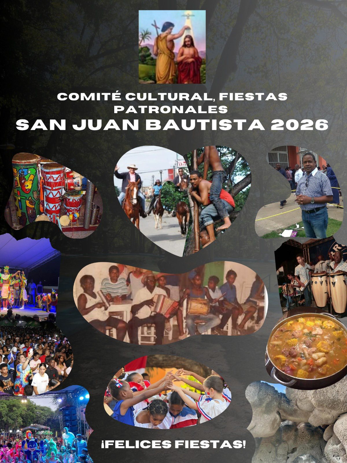 🎭✨ ¡Presentamos el Comité Cultural de las Fiestas Patronales San Juan Bautista 2026 de La Descubierta! ✨🎭